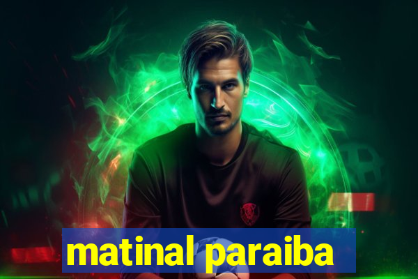 matinal paraiba